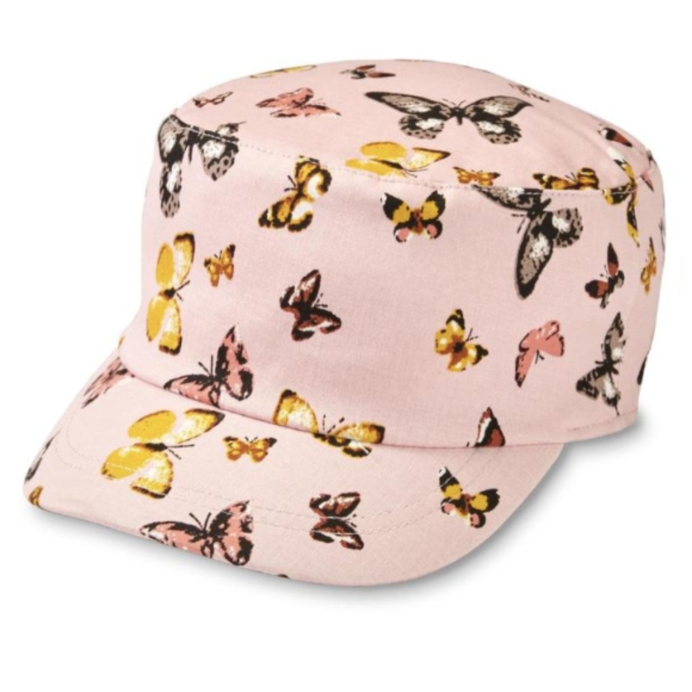 new condition, cadet cap with pretty butterflies 🦋 print